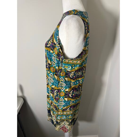 Farm Rio Printed Mini Dress Size Medium - Picture 3 of 6